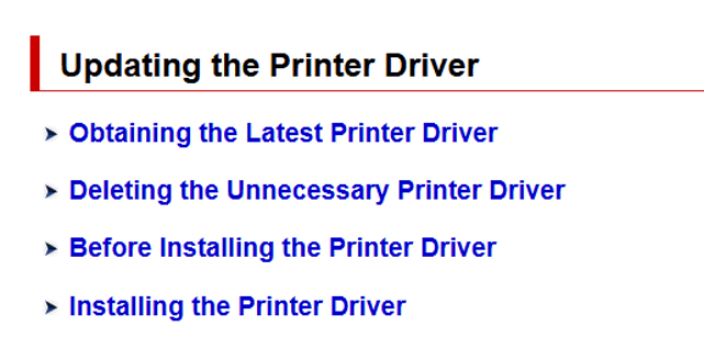 How to Update or Reinstall Canon Printer Drivers How to Update or Reinstall Canon Printer Drivers