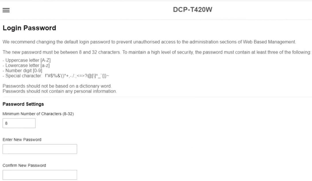 Brother Printer Security-Why Changing the Brother Printer Default Password Matters