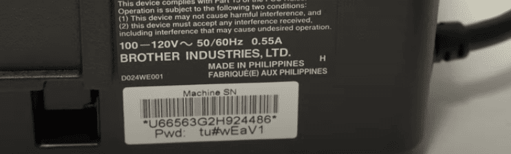 How to Find the Default Password for Brother Printers