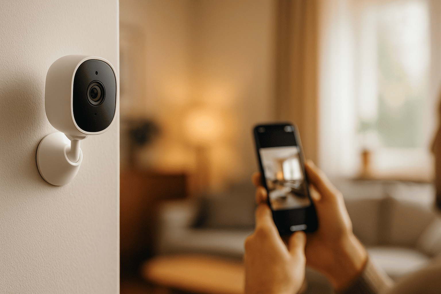 Wireless Security Camera Set Up